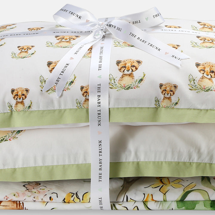 The Baby Trunk Bedding Set - Bedsheet, Dohar &amp; Pillow Cover