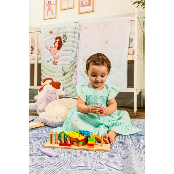 Fa Home Magical Mermaid Bedding Set - Multi