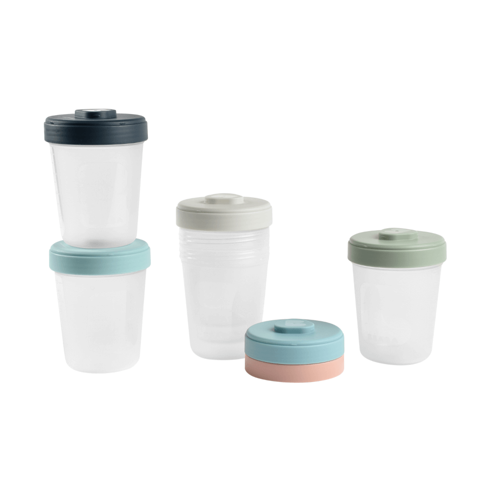Beaba Toddler Food Storage Set, 6 Pcs, 250ml