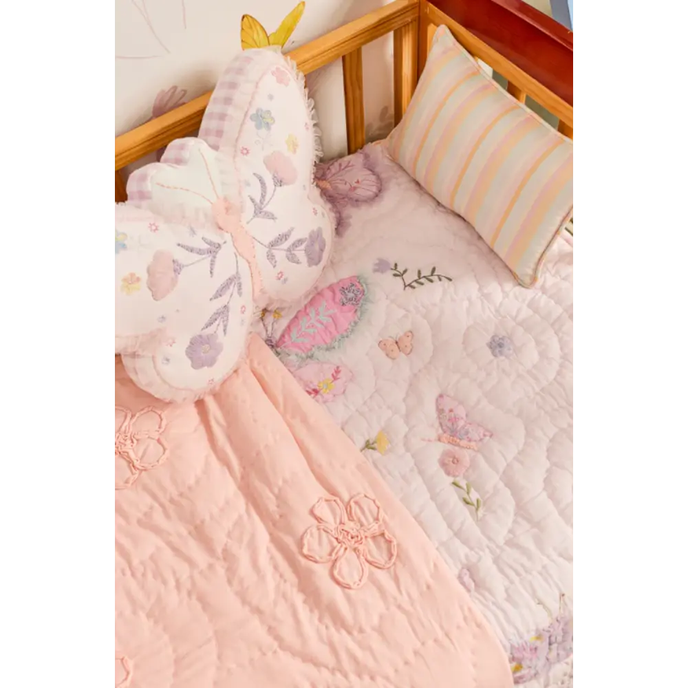 Fa Home Butterfly Garden Bedding Set - Multi