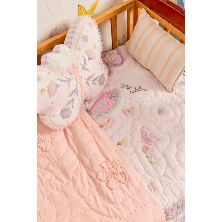 Fa Home Butterfly Garden Bedding Set - Multi