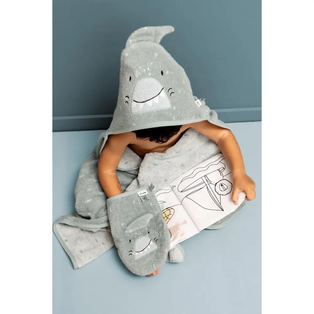 Trixie Hooded Towel | 75x75cm - Mr. Shark