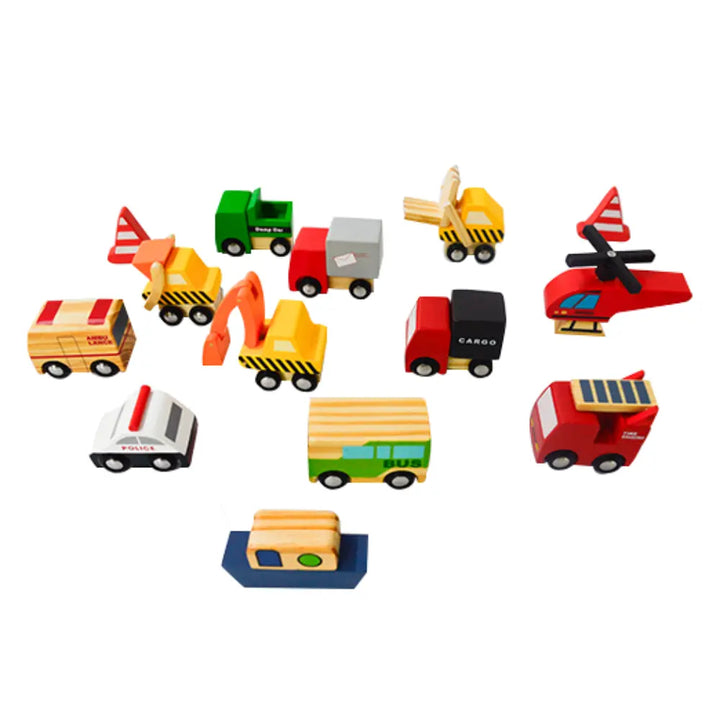 Playbox Little Wagon Toy Cars Playset