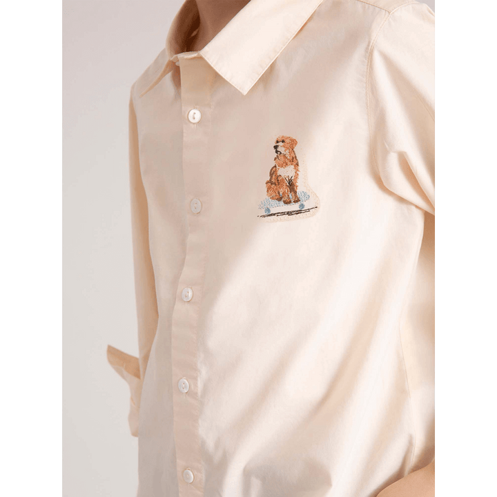 The Baby Trunk Baby Boy Poodle Labrador Cotton Shirt