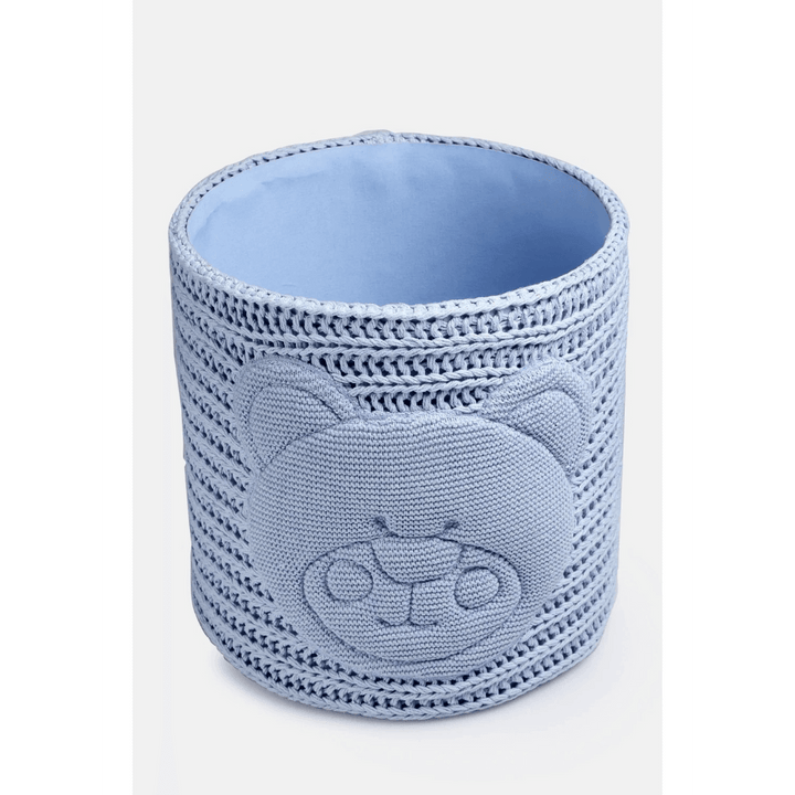 The Baby Trunk Multipurpose Storage Basket- Blue Teddy