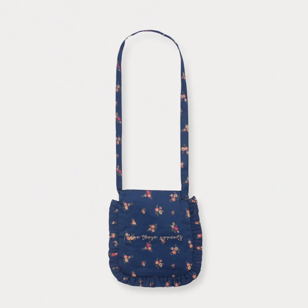 Early Sunday Miss Sunday Sling For Girls - Ditsy Bouquet Navy