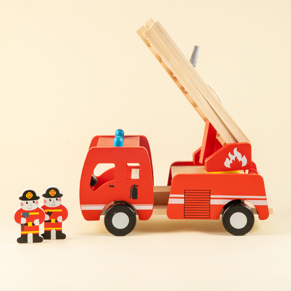 Playbox Wooden Marshall's Fire Truck