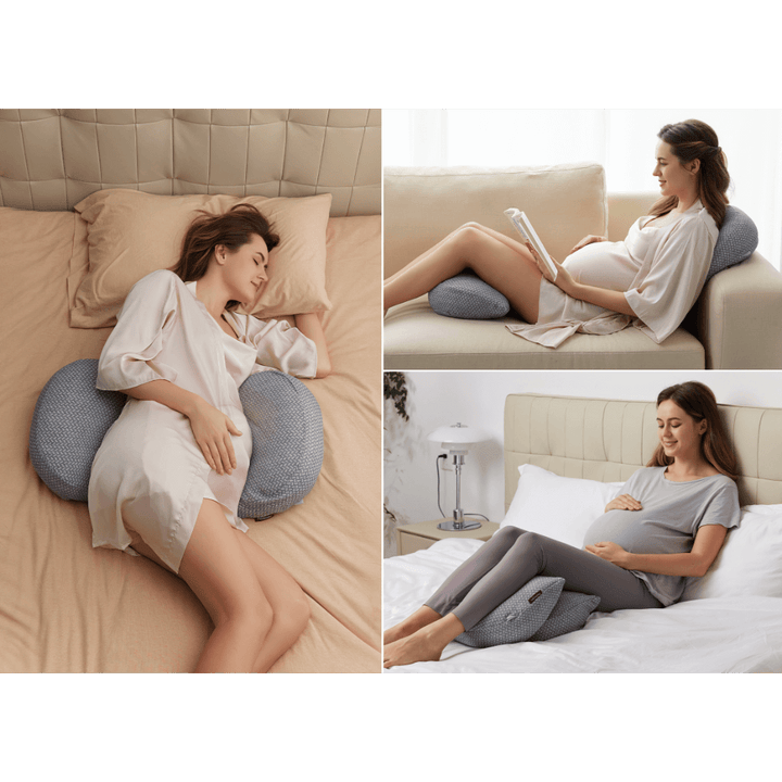 Momcozy Maternity Accessory Portable Maternity Pillow - Grey