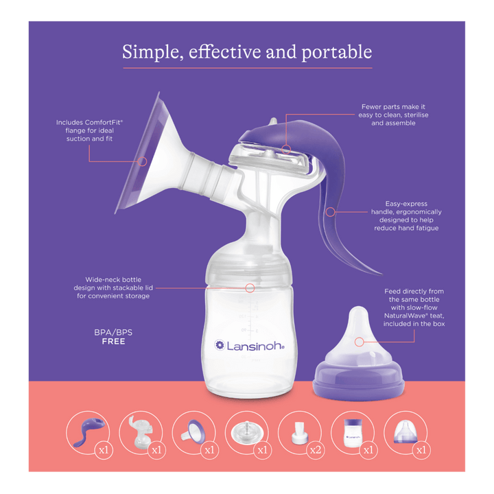 Lansinoh Manual Breast Pump