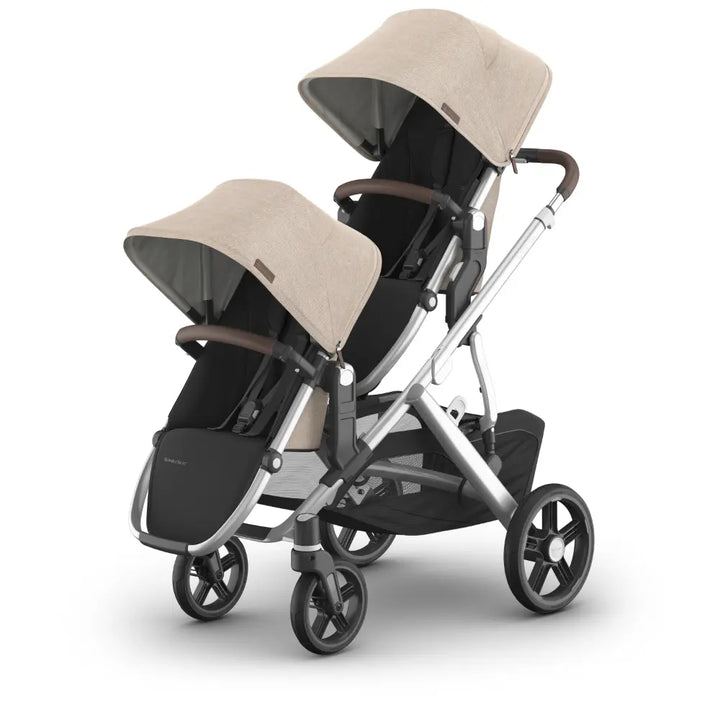 UPPAbaby RumbleSeat V3, Sibling/Twin Seat for Vista V3 Stroller, Multi Seat Configurations, Forward and Rear Facing, Up to 18 kgs - Declan/Oat