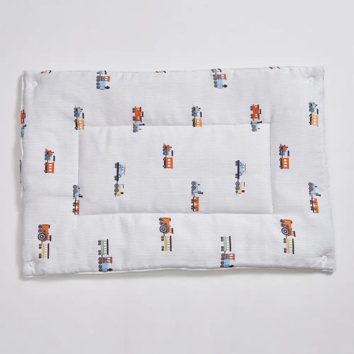 Annasimona Kids Train Diaper Changing Mat - Set of Two - Train - ONE SIZE