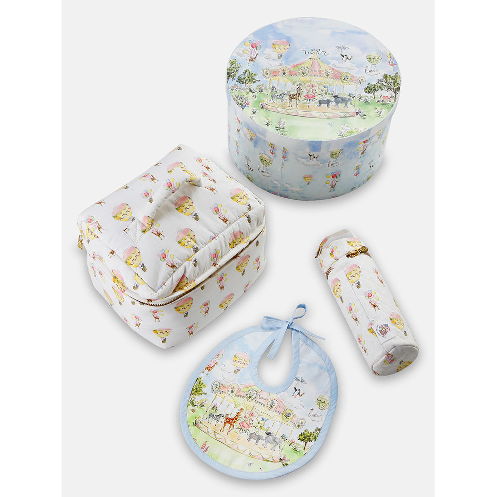 The Baby Trunk Carnival Carousel Travel Set Box