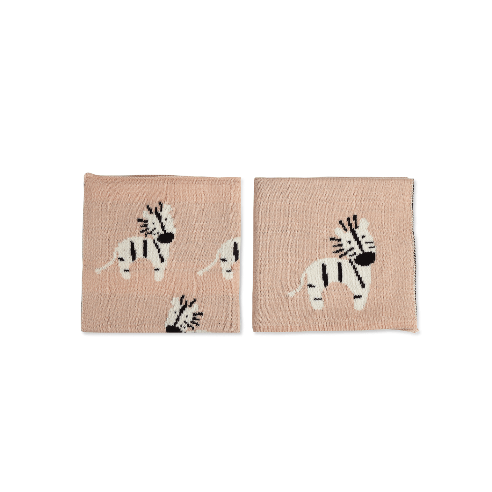 The Baby Trunk Napkin - Zebra (Set of 2)