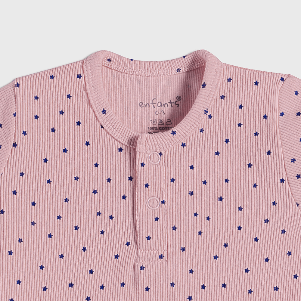 Enfants Starry Blush Romper