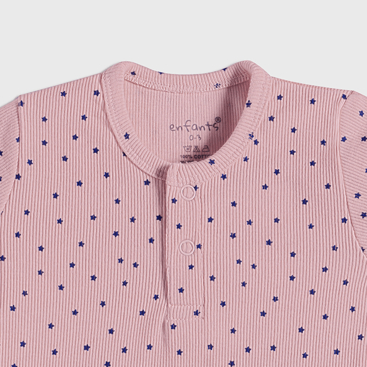 Enfants Starry Blush Romper