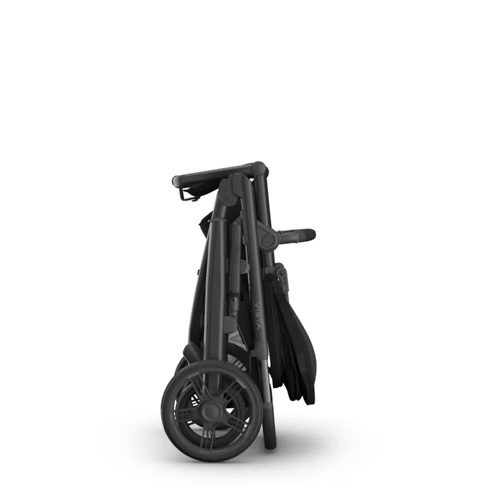 UPPAbaby Vista V3 Modular Baby Stroller, Travel System Compatible, Reversible Toddler Seat, All-Terrain Suspension, One-Hand Recline, Birth to 22 kg - Black