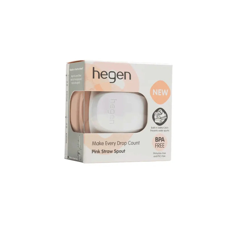 Hegen PCTO™ Straw Spout Pink