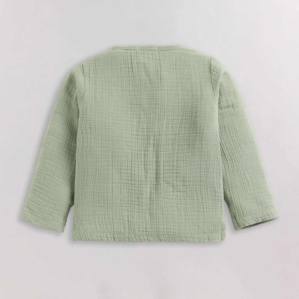 Cot &amp; Candy Baby Organic Boys Cordset - Sage