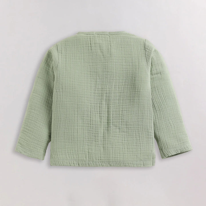 Cot &amp; Candy Baby Organic Boys Cordset - Sage