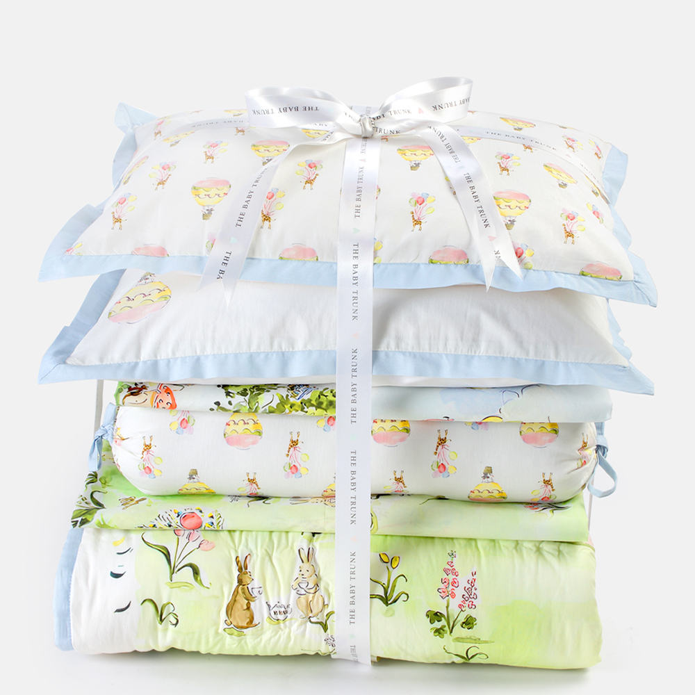 The Baby Trunk Carnival Carousel - Bedding Set - Pack of 4