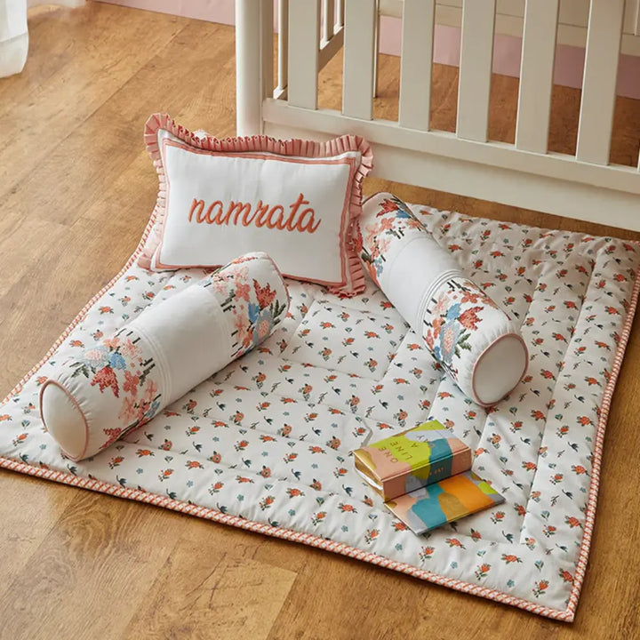 Annasimona Kids Blossom Premium Cotton Play Mat - Blossom - ONE SIZE