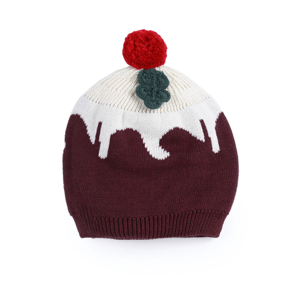 The Baby Trunk Nuts Christmas Knitted Beanie Cap For Newborn Baby