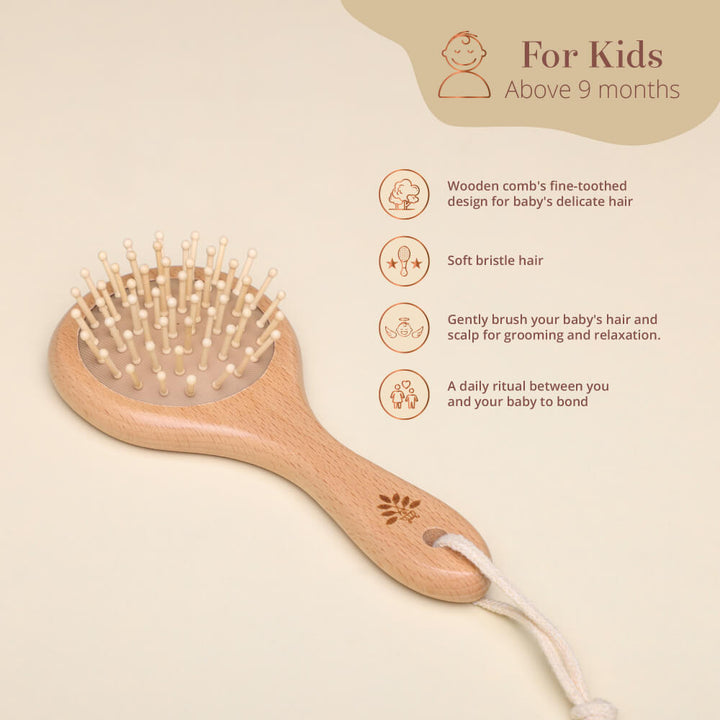 Baby Forest Sunehere Resham Beech Wood Baby Comb