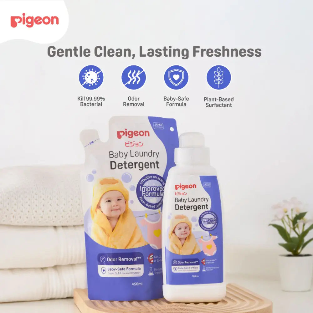 Pigeon Baby Laundry Detergent Bottle (En) - 500 ml