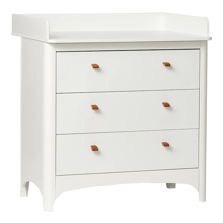 Leander Classic Changing Unit for Dresser, Safe Baby Changing Station, Raised Sides, Large Changing Surface