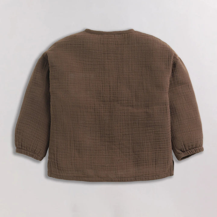 Cot &amp; Candy Baby Organic Boys Cordset - Cocoa Whisper