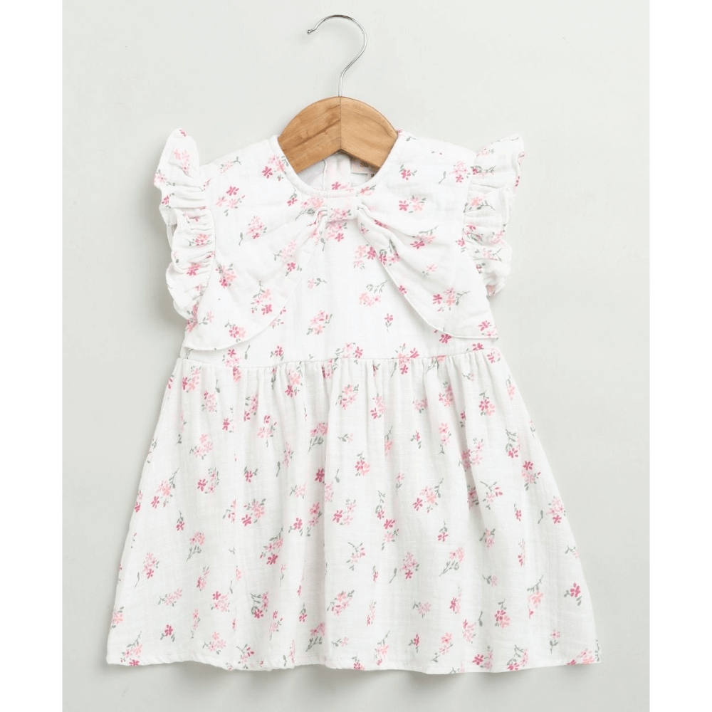 Sweetlime By AS Pink Floral Print Organic Cotton Co-ord Set