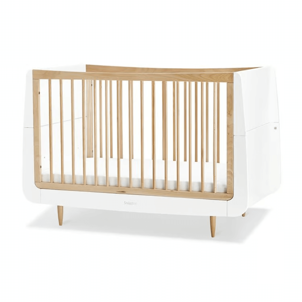 SnuzKot Convertible Cot from Birth - 4 years - Natural
