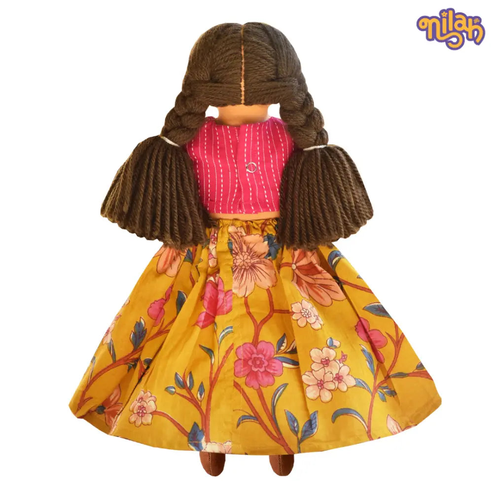 The Good Doll Nilah 12 Inch Girl Doll Classic Skirt Blouse set