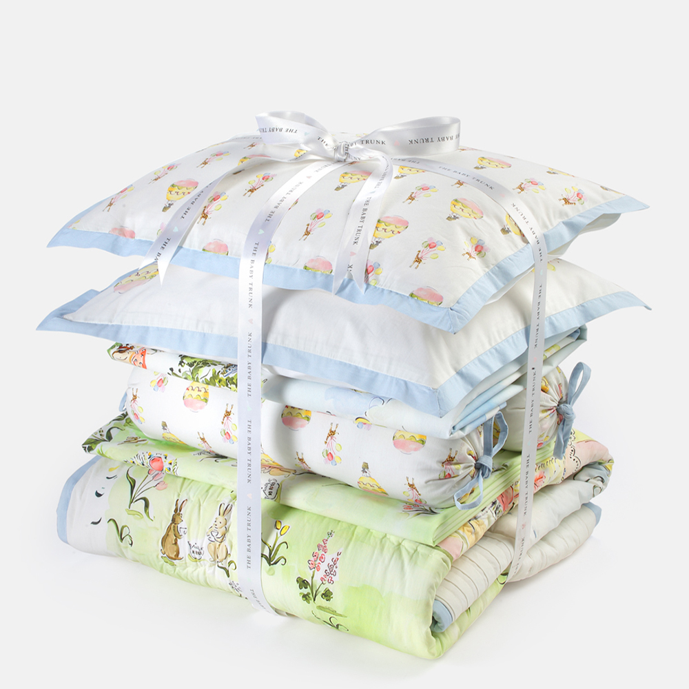 The Baby Trunk Carnival Carousel - Bedding Set - Pack of 4