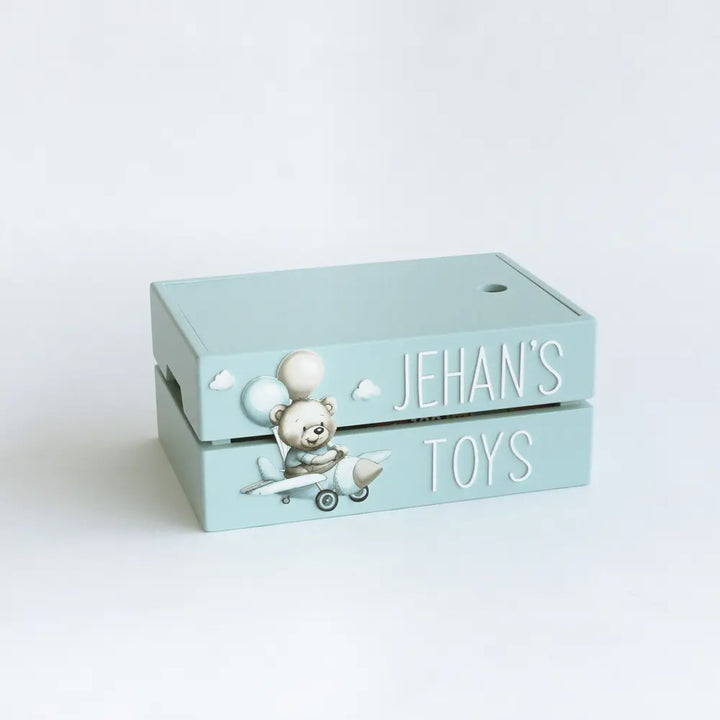The Tiny Trove My Toy Box (Teddy) - Blue