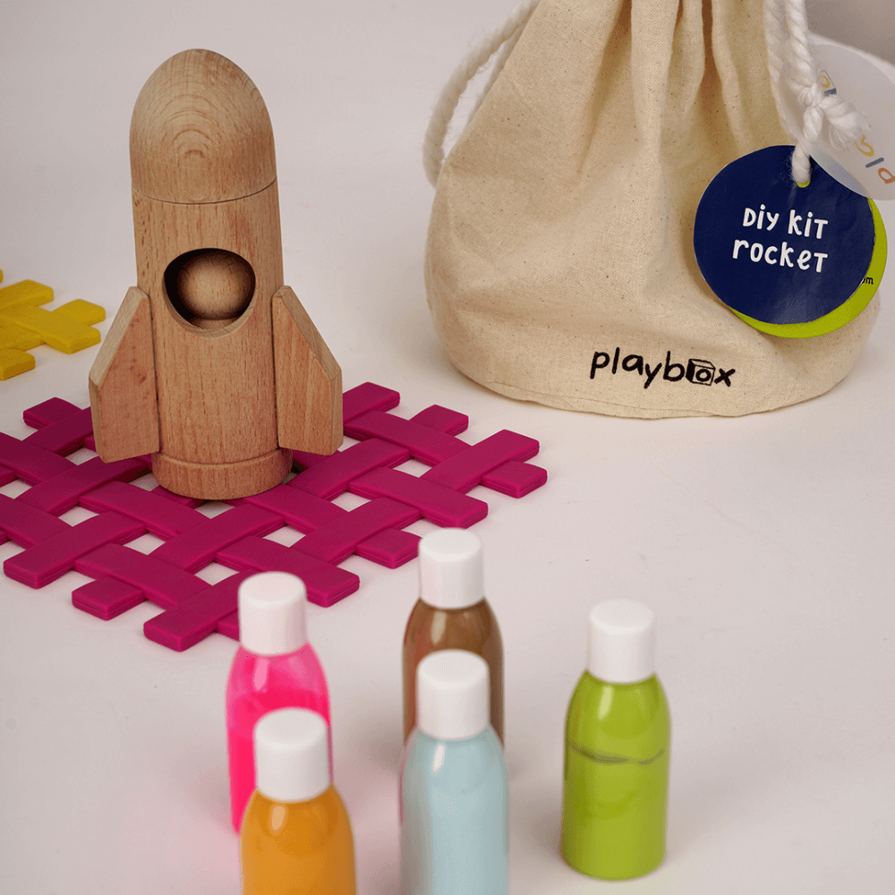 Playbox DIY Kit - Rocket Arts Painting Set