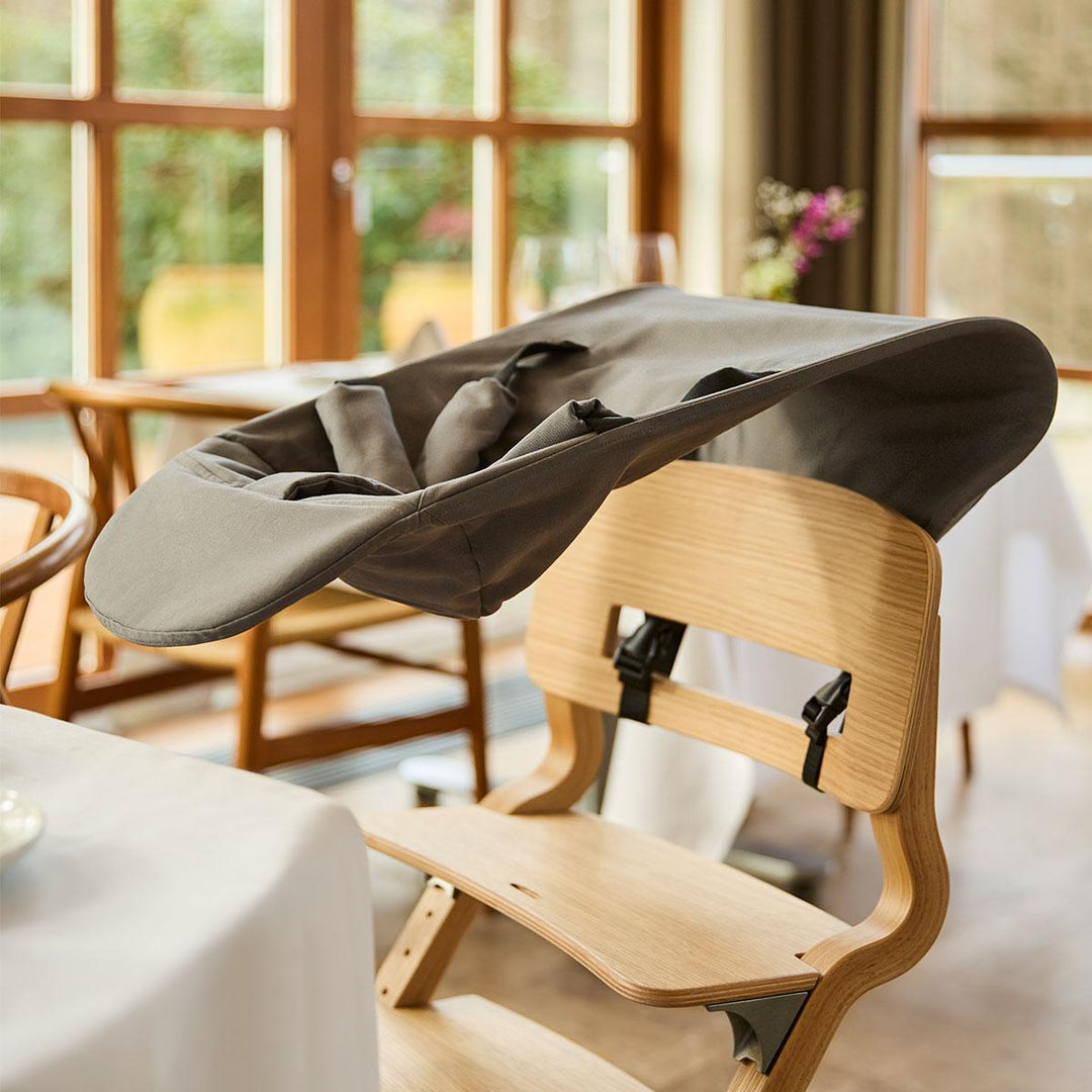 Leander Newborn Seat For Leander Highchair - Cool Grey