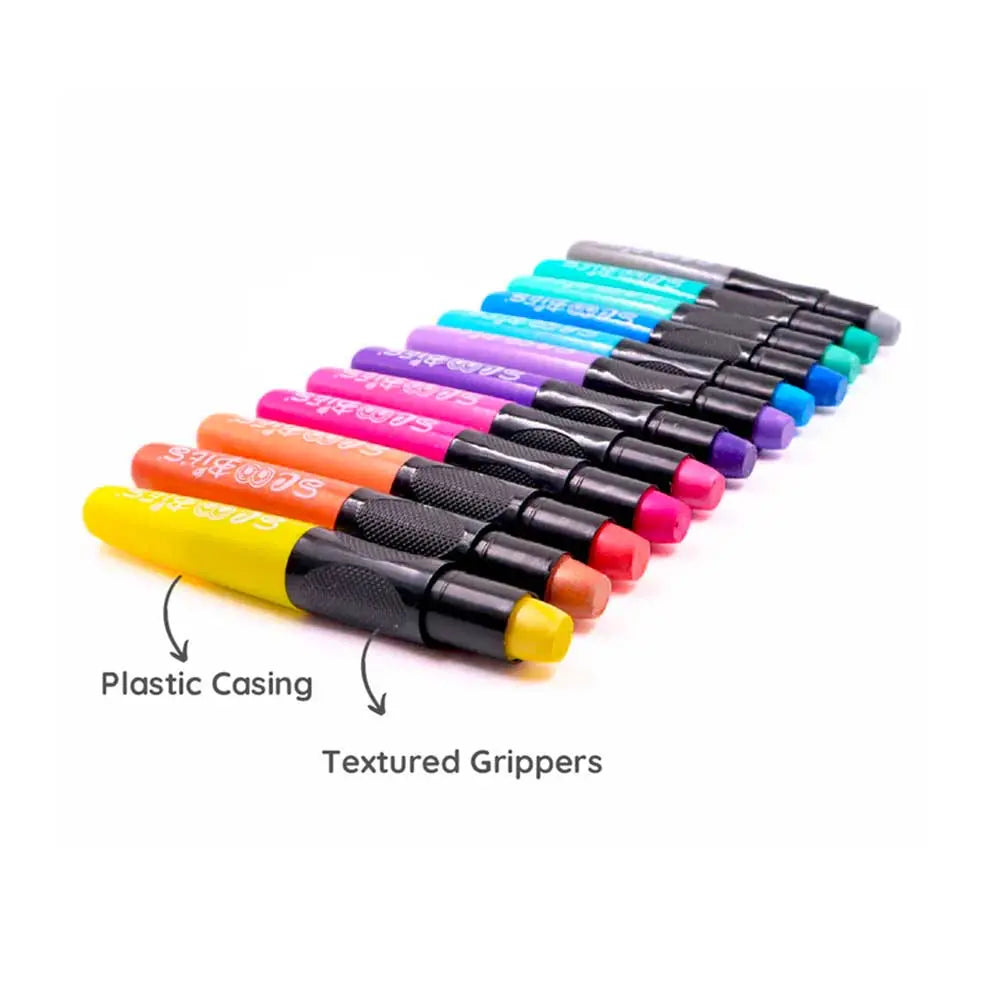 Scoobies Metallic Silk Crayons