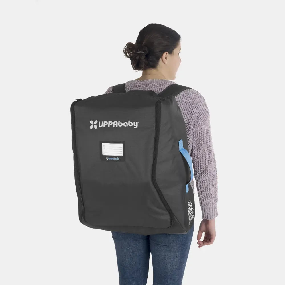 UPPAbaby Minu V3 Stroller Travel Bag, Protective Stroller Cover, Durable Luggage Grade Fabric, Backpack Style