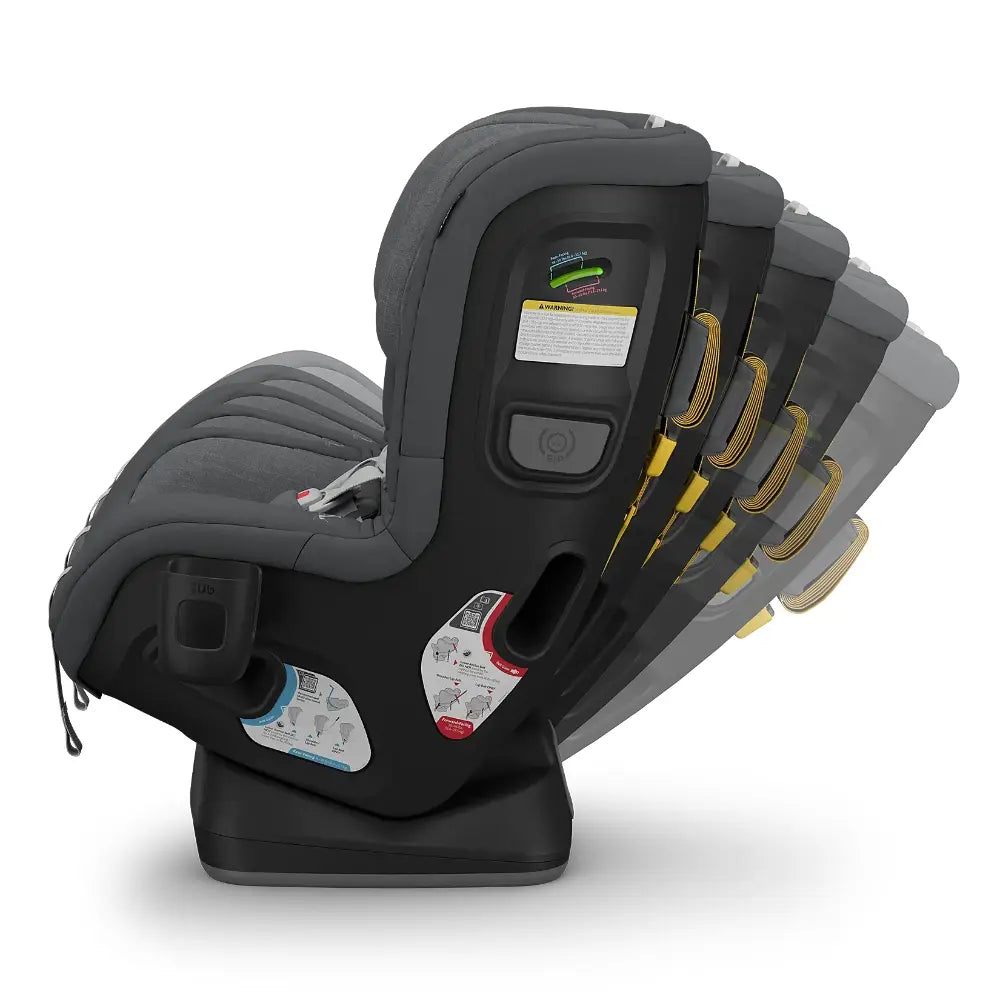 UPPAbaby Rove All-in-One Covertible Car Seat, Rear &amp; Forward Facing, Grows with Child, Comfortable, Easy Installation, Suitable up to 6 Years - Greyson/Charcoal