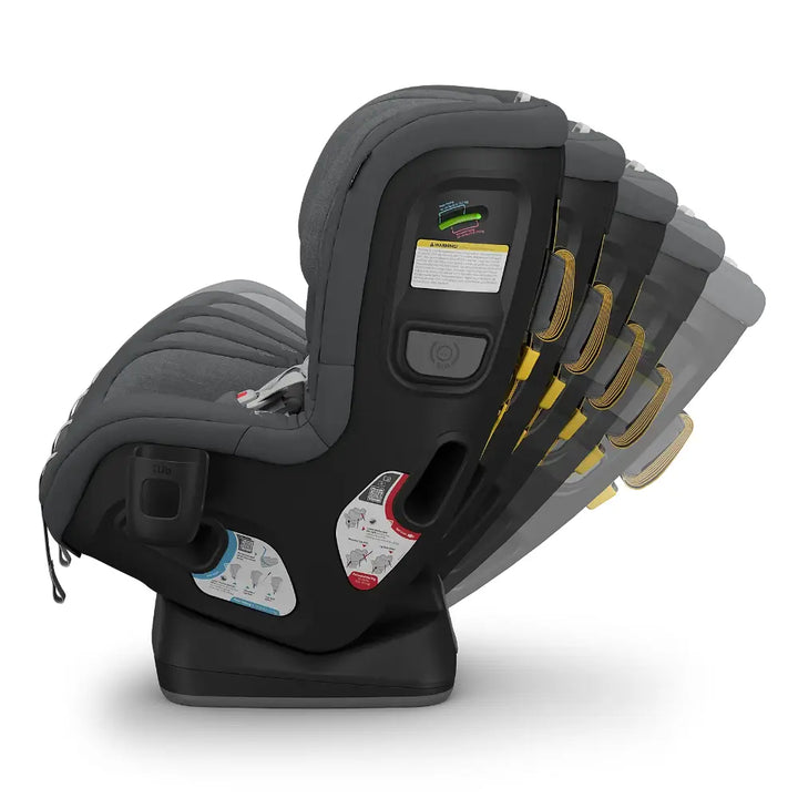 UPPAbaby Rove All-in-One Covertible Car Seat, Rear &amp; Forward Facing, Grows with Child, Comfortable, Easy Installation, Suitable up to 6 Years - Greyson/Charcoal