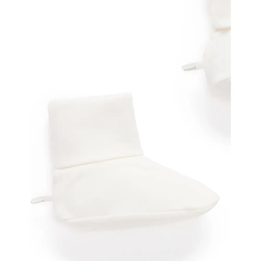 Purebaby Unisex Organic Cotton Baby Booties - Vanilla