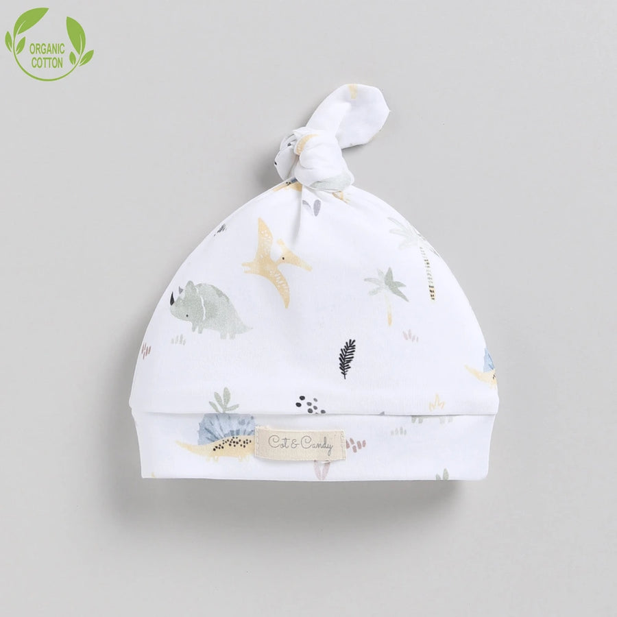 Cot & Candy Baby Organic Beanie - Sage Diano