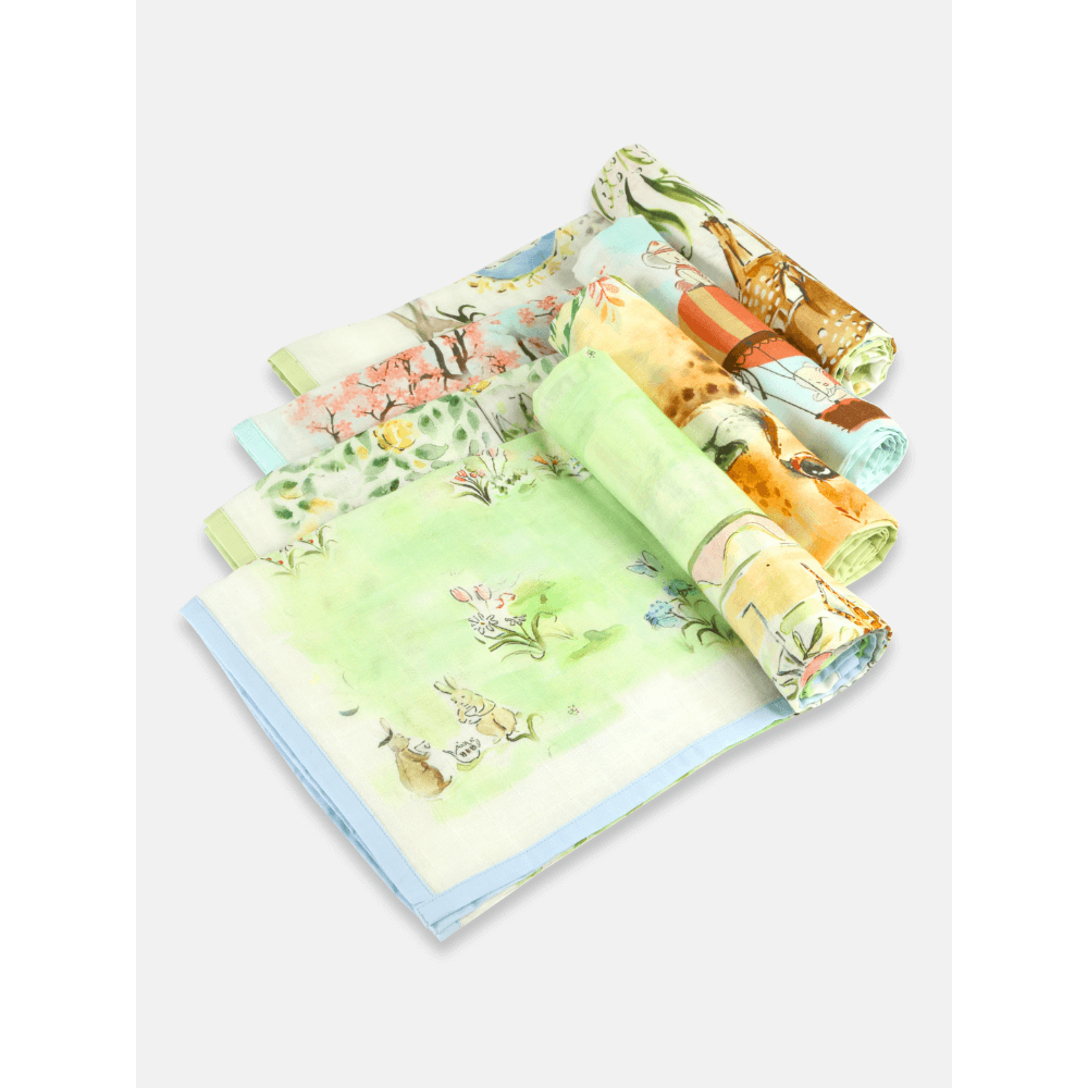 The Baby Trunk Swaddle - Set of 4