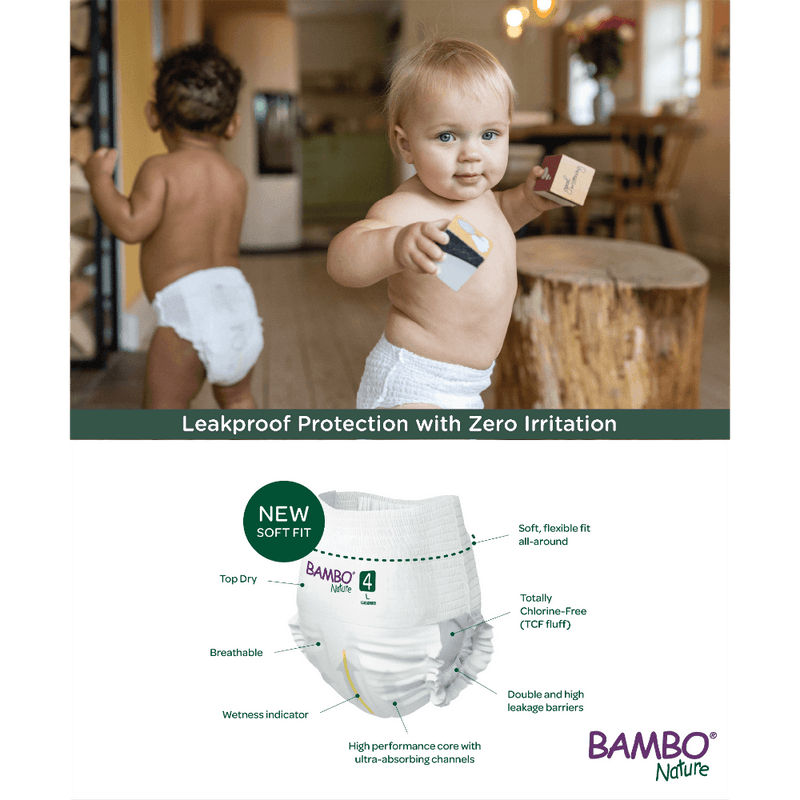 Pant Style Diaper Monthly Pack