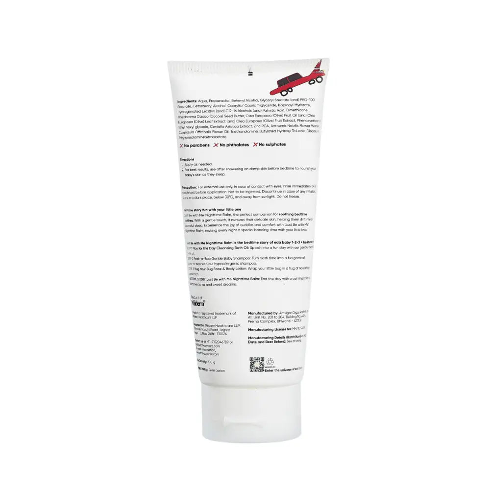 Eda Baby &amp; Child Just Be with Me Night time Balm – Gentle Herbal Care Sleep Balm for Babies &amp; Kids