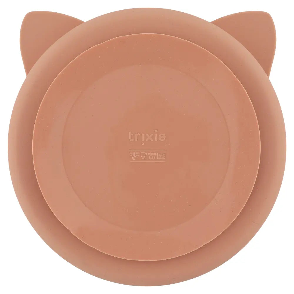 Trixie Silicone Divided Suction Plate - Mrs. Cat