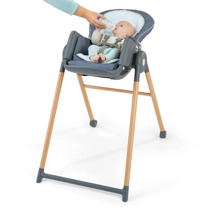 Ingenuity Proper Positioner Deluxe 7-in-1 High Chair with Recline, Rocking Infant Seat &amp; Booster Mode, 0-5 years
