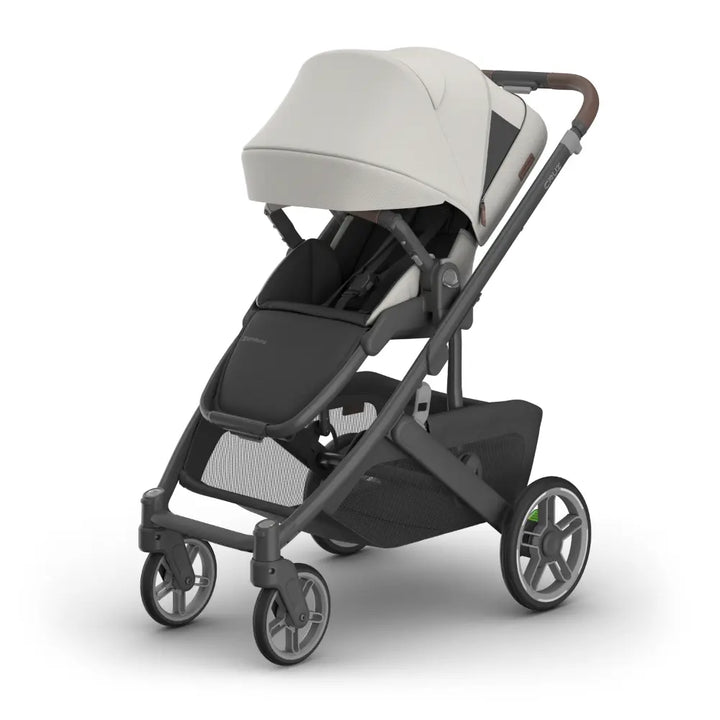 UPPAbaby Cruz V3 Full-Size Stroller, Reversible Seat, One-Hand Fold, Travel System Compatible, From Birth to 22 kg - Savannah