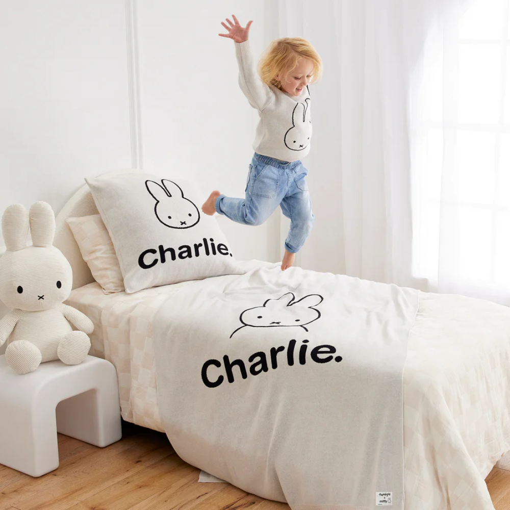 NamelyCo's Personalized Miffy Pillowcase